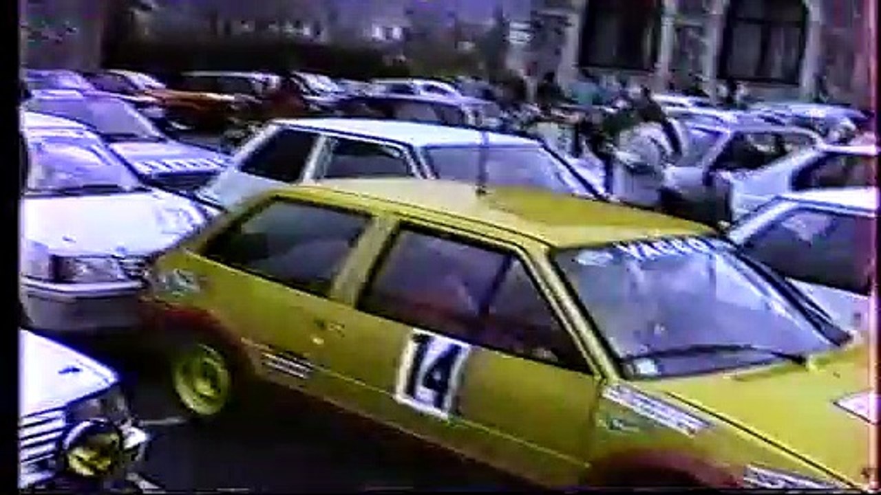 Rallye régional de la Gentiane 1991 partie 1