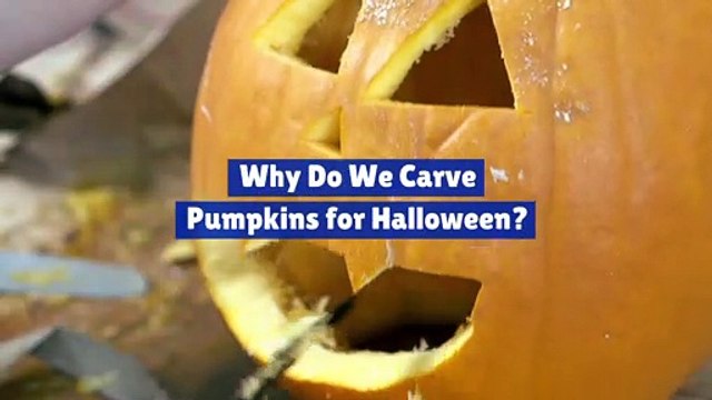 Why Do We Carve Pumpkins for Halloween? (National Pumpkin Day, October 26th)