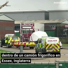 Una gran conmoción se ha generado en Inglaterra tras el hallazgo de 39 cuerpos en un camión