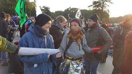 ¿Cómo 'Extinction Rebellion' organiza sus operaciones por el clima en Berlín?