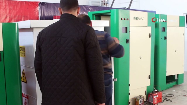 Van’da tıbbi atıkları dezenfekte eden cihaz üretildi