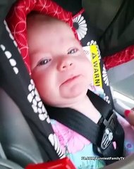Funny Baby Makes A Chubby Face - Cute Baby Videos