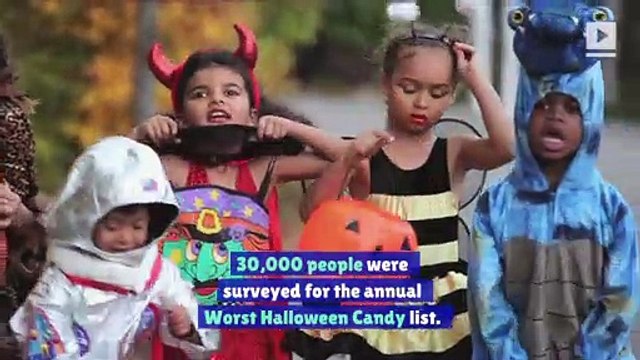 Candy Corn Tops 'Worst Halloween Candy' List