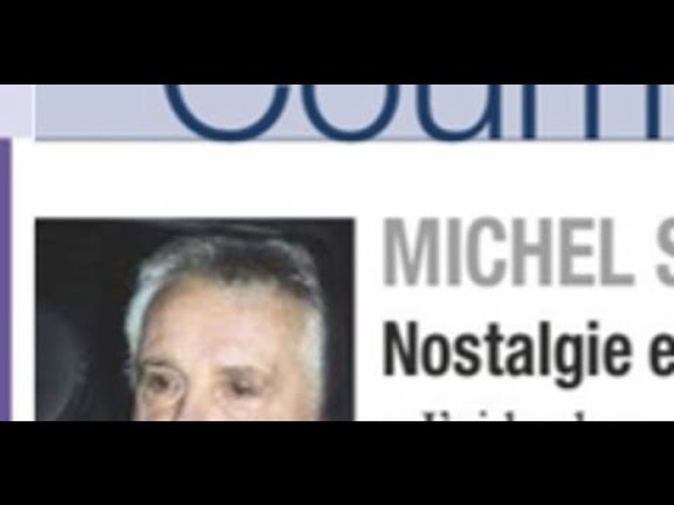 Michel Sardou, gros dérapage, ennuis de santé,  mise au point implacable