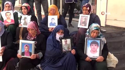 HDP önündeki ailelerin evlat nöbeti 53'üncü gününde