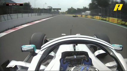 سيارة بوتاس تدور حول نفسها بسبب انزلاق خلفي