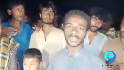 Zambad driver protesting and requesting jam kamal khan