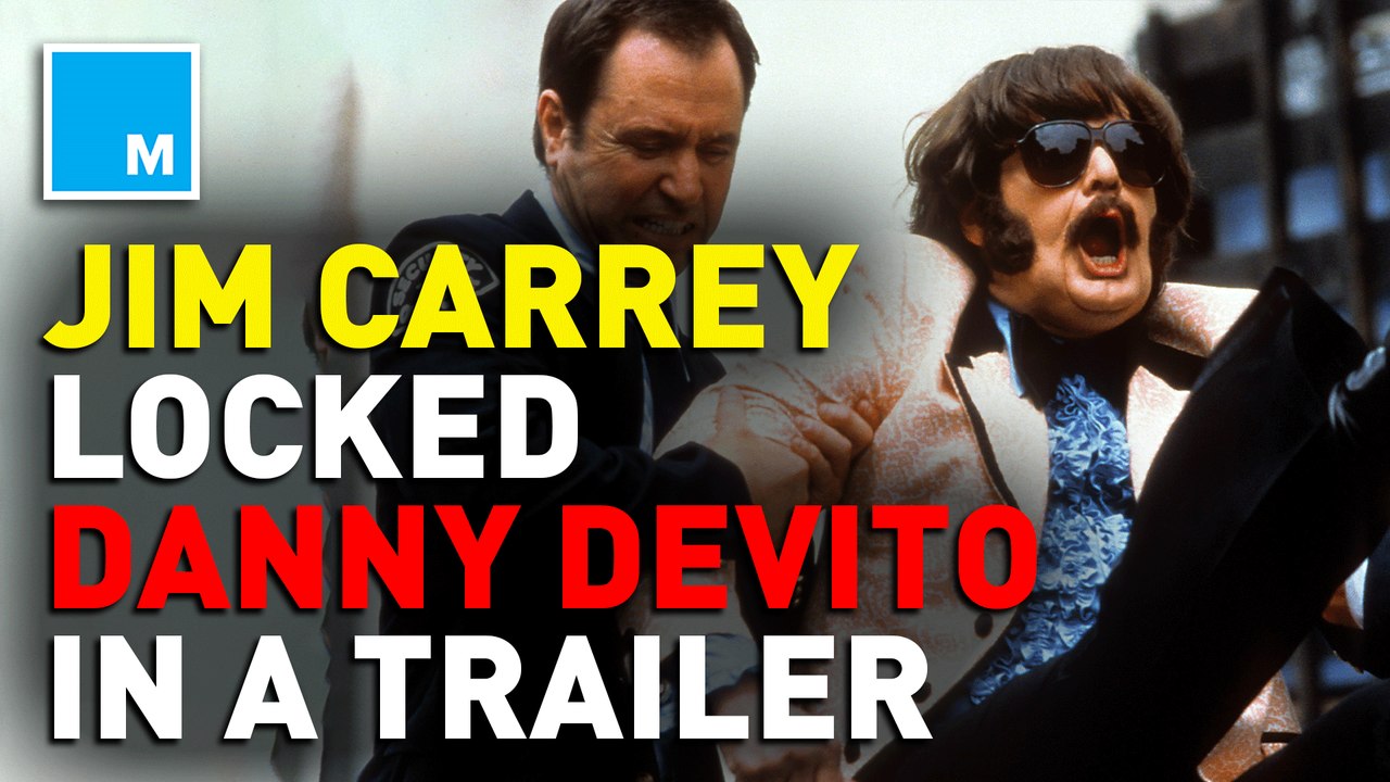 Jim Carrey locked Danny DeVito in a trailer on the set of 'Man on the Moon'