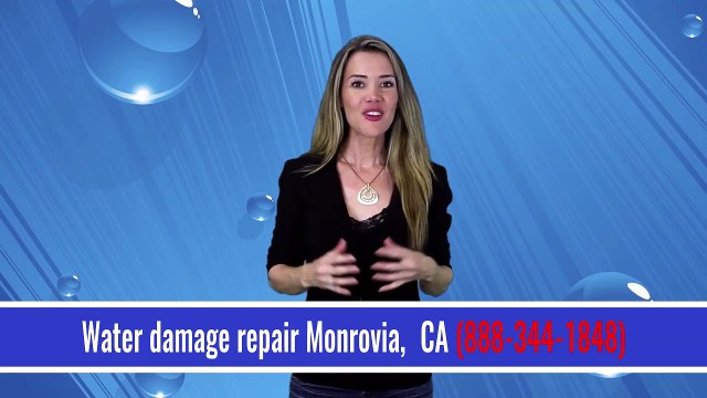 Water Damage repair Monrovia, CA