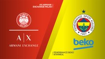 AX Armani Exchange Milan - Fenerbahce Beko Istanbul Highlights | Turkish Airlines EuroLeague, RS Round 4
