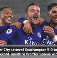 Breaking News - Leicester match Man United's record win