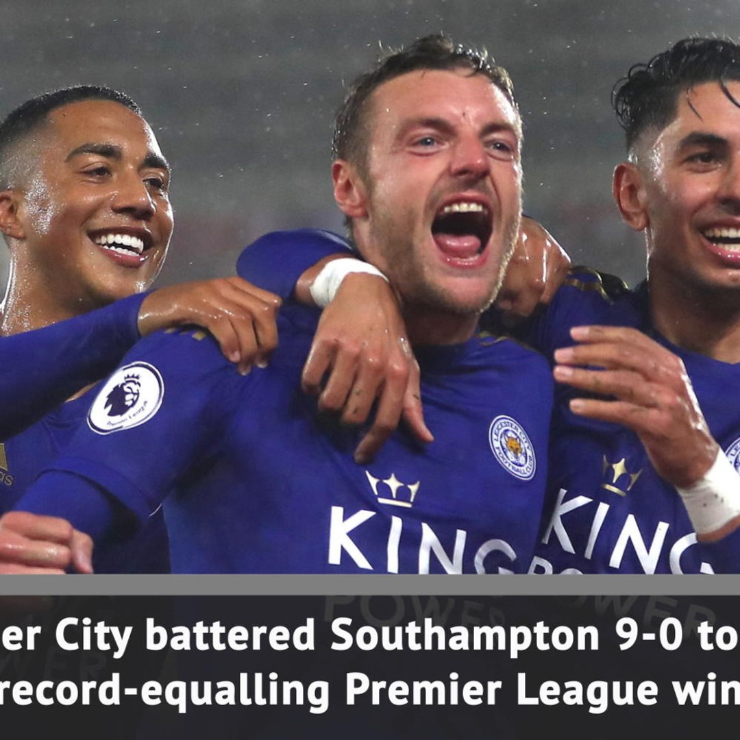 Breaking News - Leicester match Man United's record win