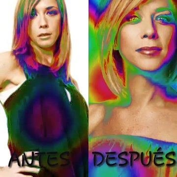 Personajes de LQSA ANTES Y DESPUÉS _ 2019