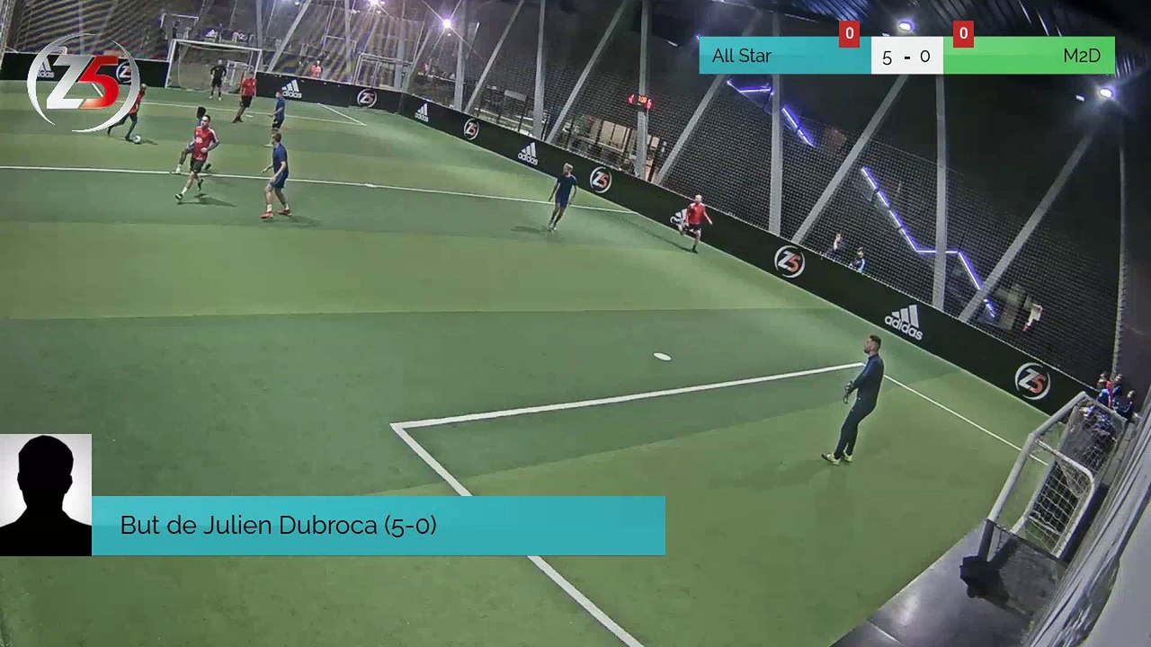But de Julien Dubroca (5-0)