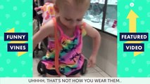 TRY NOT TO LAUGH - KIDS FAILS VINES & CUTE BABIES | Funny Videos September 2018
