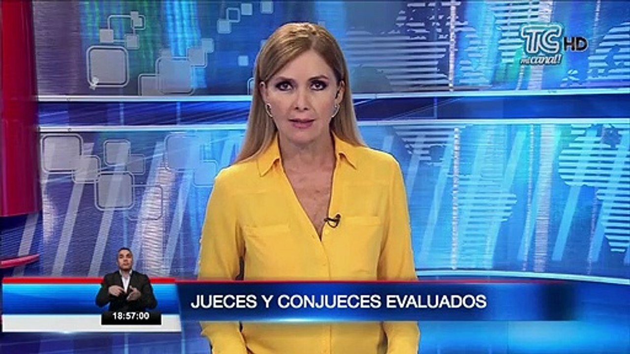 Resultados de jueces y conjueces que fueron evaluados