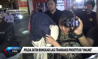Polda Jatim Bongkar Lagi Transaksi Prostitusi Online