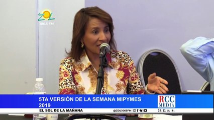 Zoraima Cuello: ¨Las mipymes representan practicamente el 99% del empleo en el pais¨
