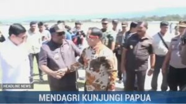 Mendagri Tito Kunjungi Papua