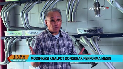 Modifikasi Knalpot Dongkrak Performa Mesin