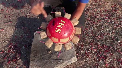 Diwali_With_Football_Experiment_-_Will_It_Survive_?