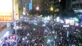 The reality of Hong Kong demonstration