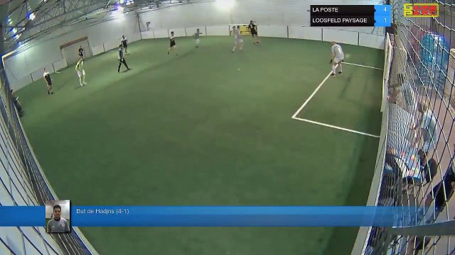 But de Hadjris (4-1) - LA POSTE Vs LOOSFELD PAYSAGE - 24/10/19 21:00 - LIGUE 4 - Poitiers Game Parc