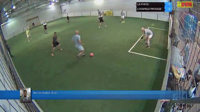 But de Hadjris (5-2) - LA POSTE Vs LOOSFELD PAYSAGE - 24/10/19 21:00 - LIGUE 4 - Poitiers Game Parc