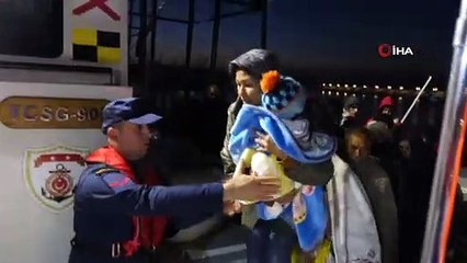 Çanakkale’de 96 kaçak  göçmen yakalandı