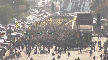 거세진 "검찰 개혁 촉구"...이 시각 여의도 등 집회 상황 / YTN