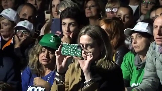 Regionali Umbria, Salvini chiude a Terni la campagna elettorale (25.10.19)