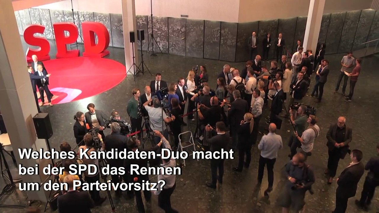 SPD-Vorsitz: Welches Spitzenduo macht das Rennen?