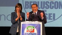 Berlusconi e Tesei - Interventi di hiusura elezioni regionali in Umbria (25.10.19)