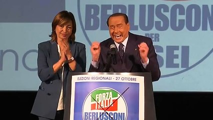 Download Video: Berlusconi e Tesei - Interventi di hiusura elezioni regionali in Umbria (25.10.19)