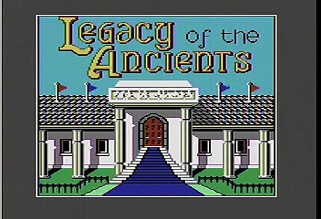1987 Electronic Arts "Legacy of the Ancients" C-64 Intro/Demo