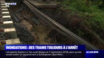 Inondations en Occitanie: les trains sont toujours à l'arrêt