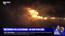 Près de Los Angeles, un violent incendie menace des milliers d'habitations