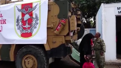 TSK, Tel Abyad halkının yaralarını sarıyor