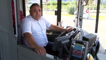 Kahraman otobüs şoförü, baygınlık geçiren çocuğu hastaneye yetiştirdi