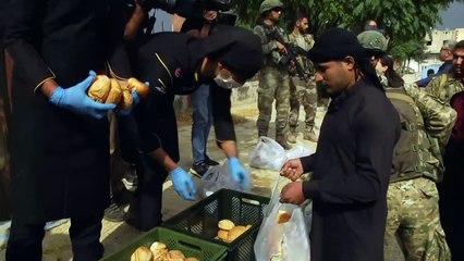 tv100 PKK/YPG'nin ateşe verdiği hastaneye girdi