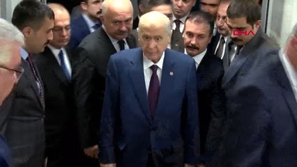 Bahçeli, 'siyaset ve liderlik okulu' açılışına katıldı