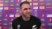 Kieran Read reacts to his side's RWC Semi-Final defeat to England