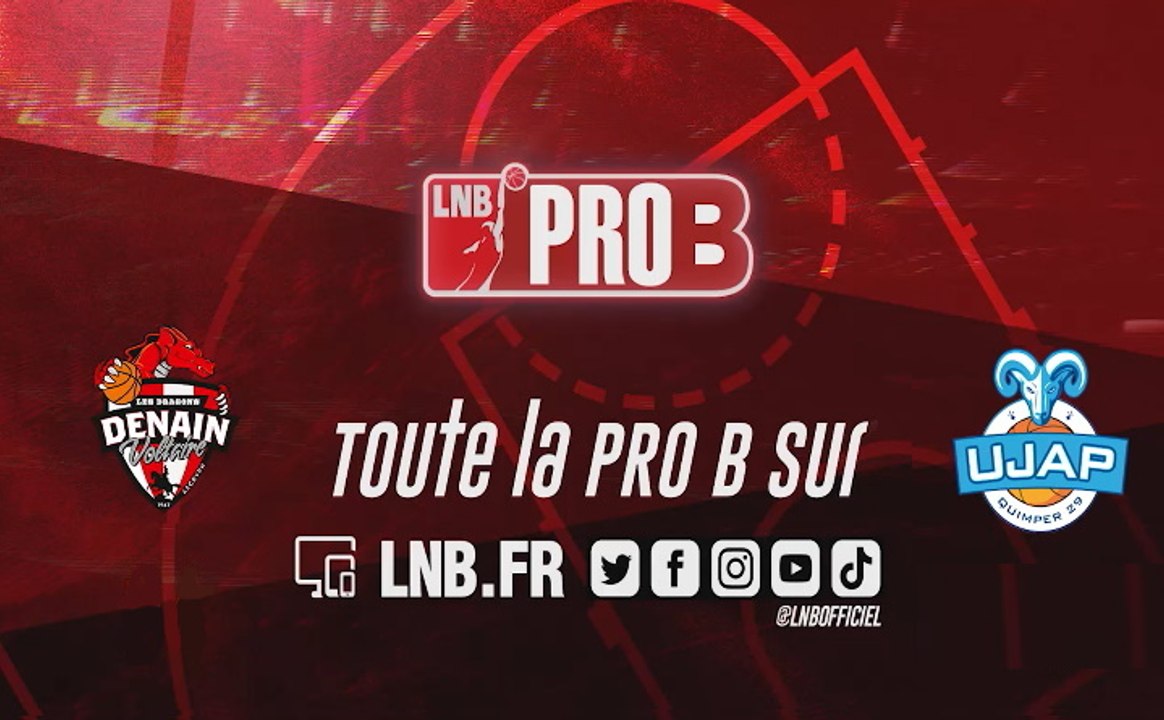 Pro B : Denain vs Quimper (J3)