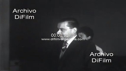 Casamiento por civil del actor Alfonso De Grazia 1966