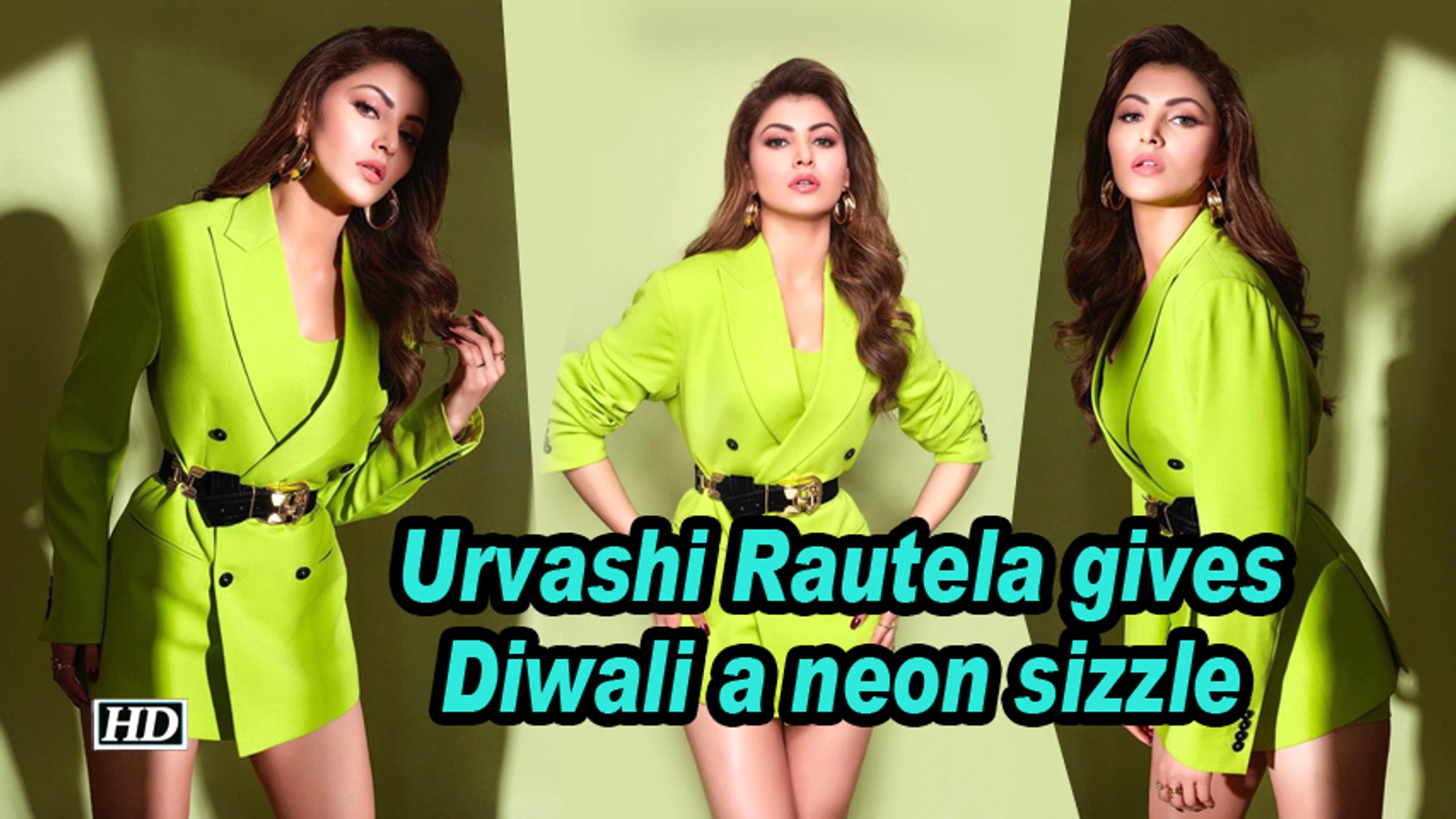 1919px x 1080px - Urvashi Rautela gives Diwali a neon sizzle - video Dailymotion