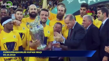 Fenerbahçe'nin Cmuhurbaşkanı Erdoğan için hazırladığı klip