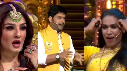 Kapil Sharma gets blessing from transgender; Raveena Tandon Birthday celebration | FilmiBeat