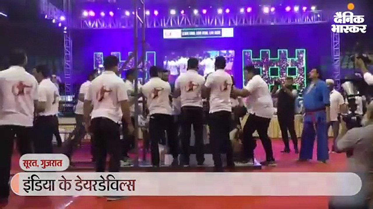 इंडिया के डेयरडेविल्स ने गिनीज वर्ल्ड रिकॉर्ड में अपना नाम जोड़ा