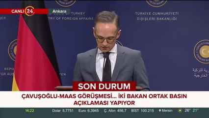 #CANLI Dışişleri Bakanı Çavuşoğlu konuşuyor