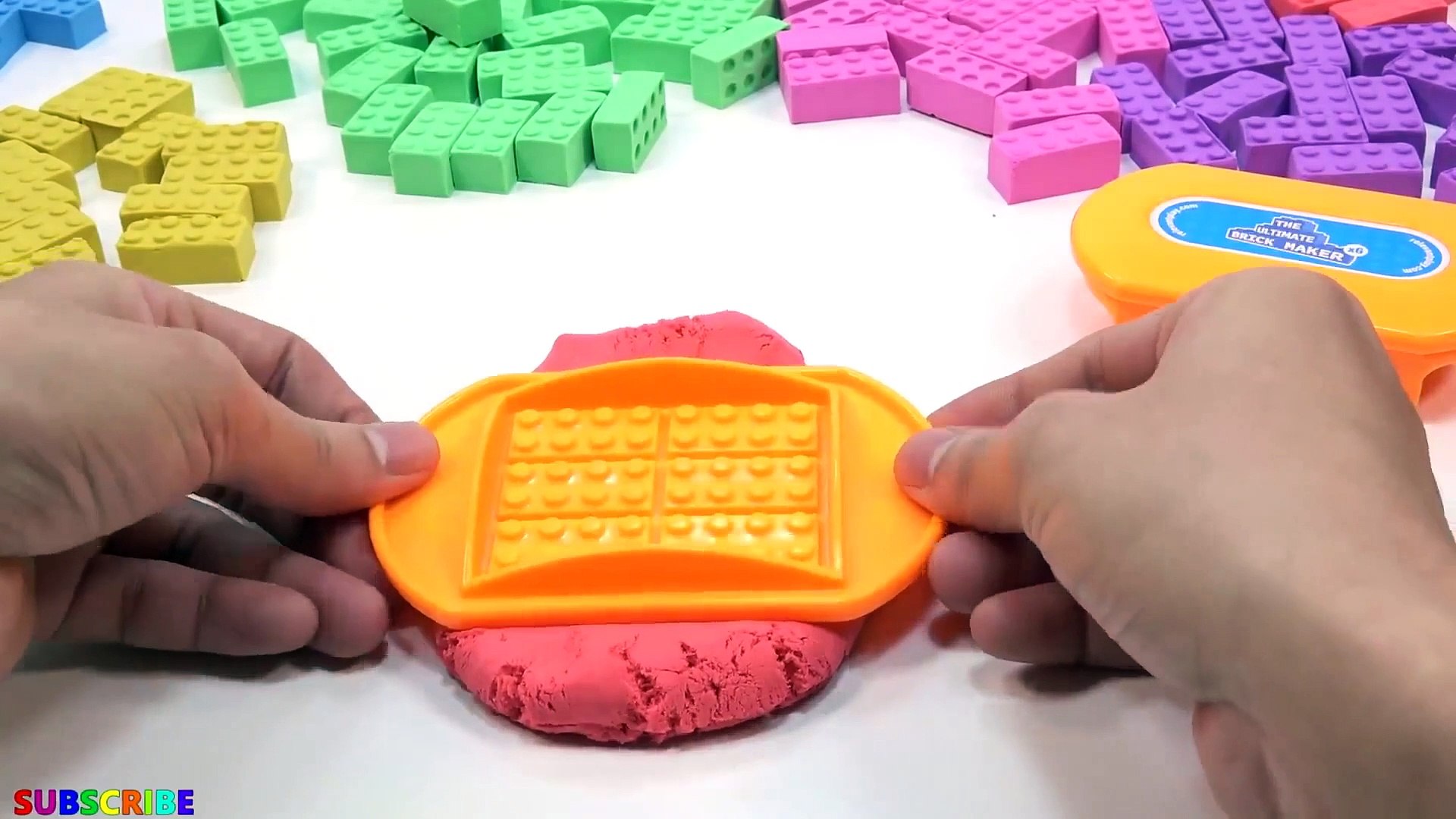 learn colors kinetic sand rainbow